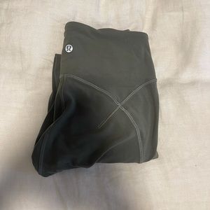 lulu lemon leggings army green